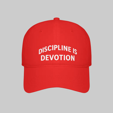 Modest Mindset Low Profile Baseball Cap - 'Discipline is Devotion' Hat